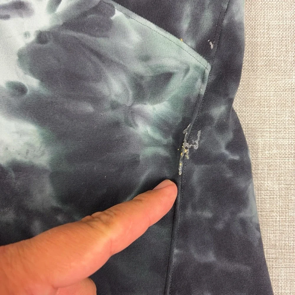 Lululemon Tank Top Womens 4 Green Black Batik Racerback Athletic Yoga Workout
